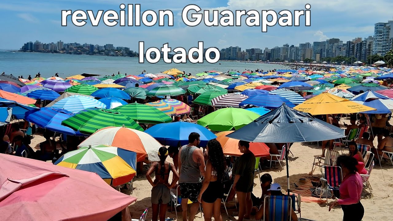 31 de dezembro de 2025 na praia do morro em Guarapari  - ano novo reveillon 