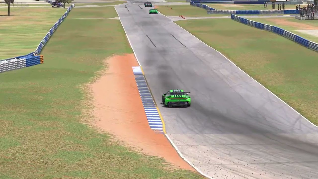 Sebring Porsche GT3 Practice: 2:02.7 (TV)
