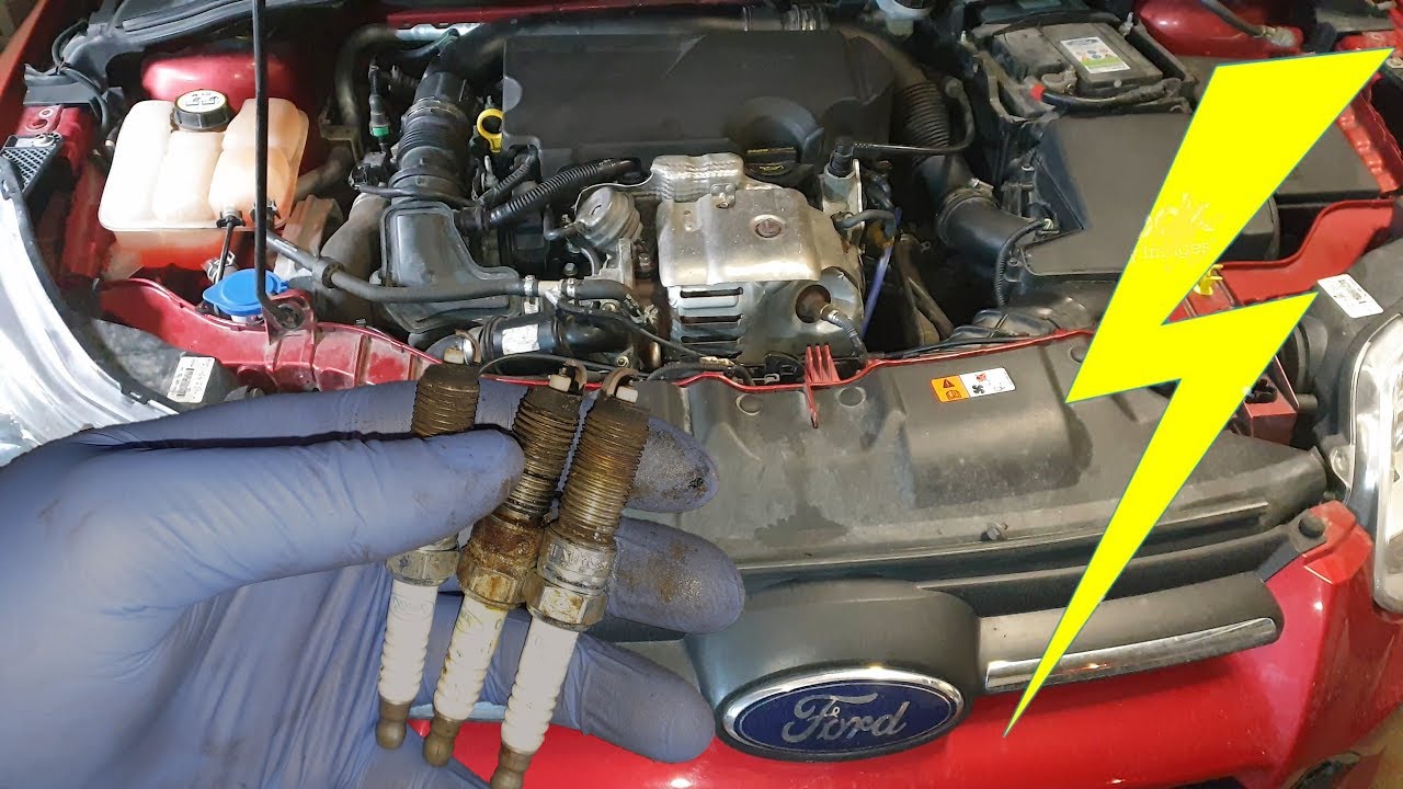 Замена свечей зажигания Ford Focus 1.0 EcoBoost