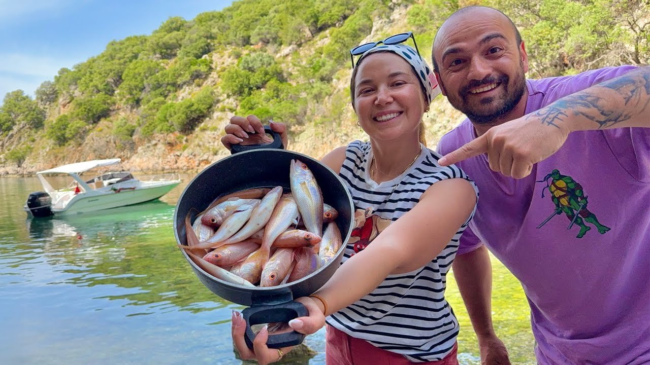 DENİZDEN YEMEK BULMAK BU KADAR KOLAY MI? - FETHİYE'NİN EN GÜZEL KOYLARI