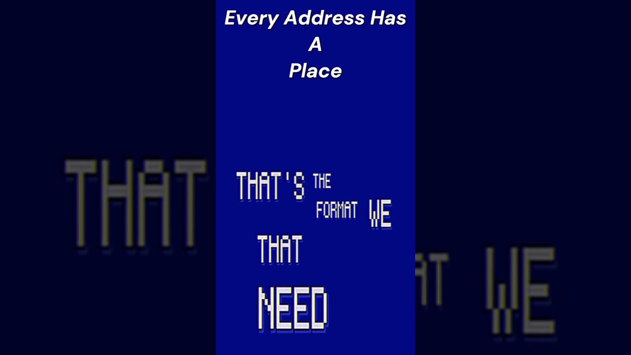 Blue Screen of Death – Every Address Has a Place | IPv4 Addressing Song