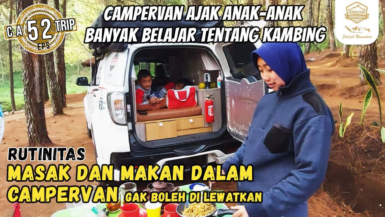 Bercampervan Keliling Kandang Kambing Terbesar di Kediri, Rahasia Sukses Dokter Umum jadi Peternak