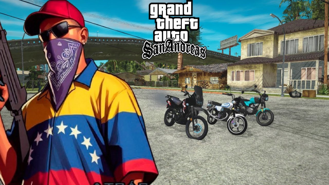 CONSEGUI ESTAS MOTOS EN GTA SA ANDREAS..