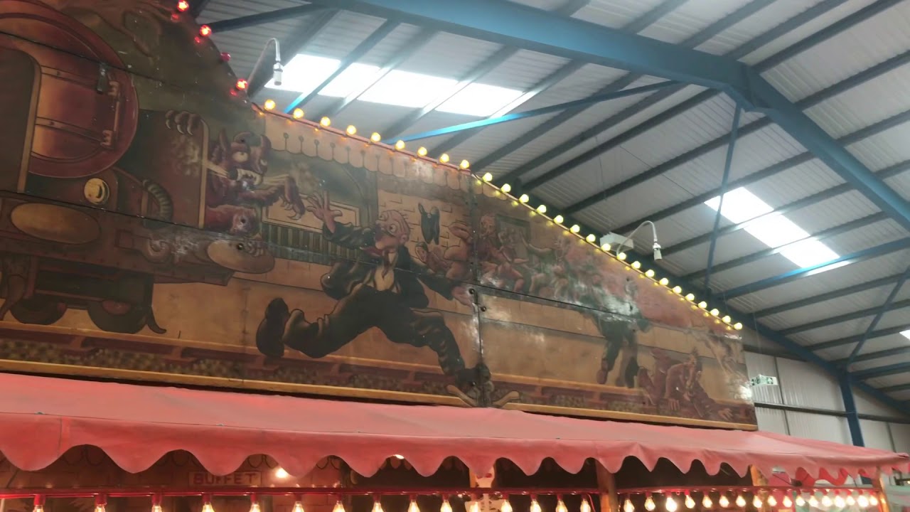 GHOST TRAIN RIDE | Dingles fair ground heritage centre