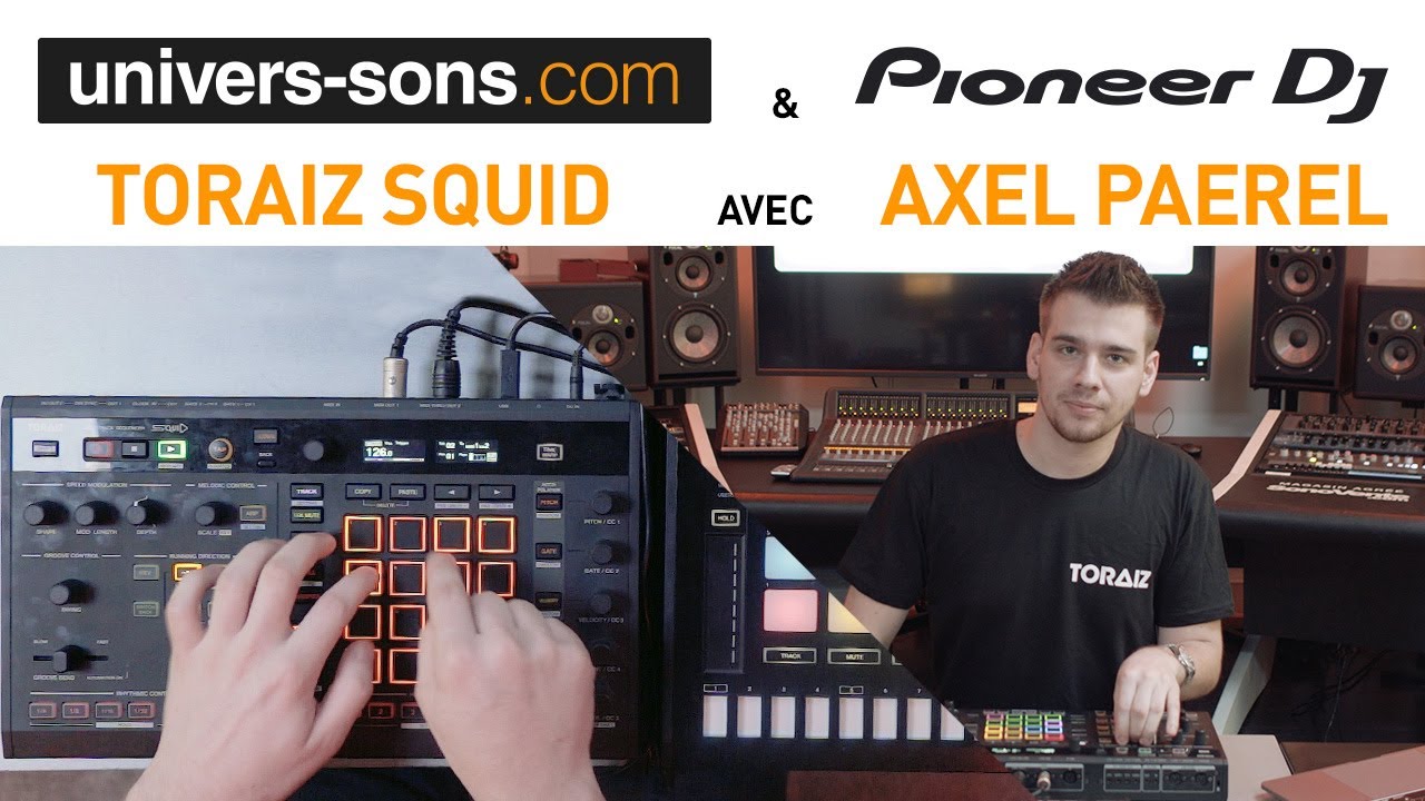 Tuto de la gamme Toraiz et du Toraiz SQUID avec Axel Paerel - Univers Sons