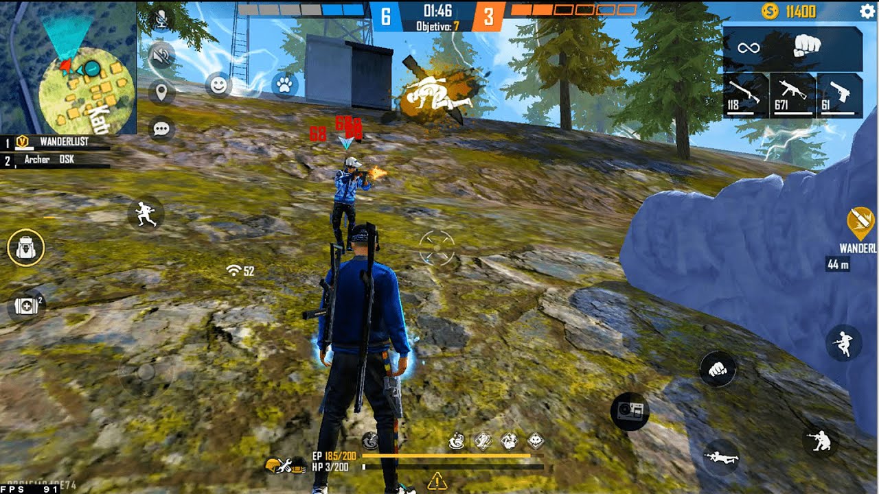 Archer Contra Todos 👽❤️&zwj;🔥 Free Fire Highlights