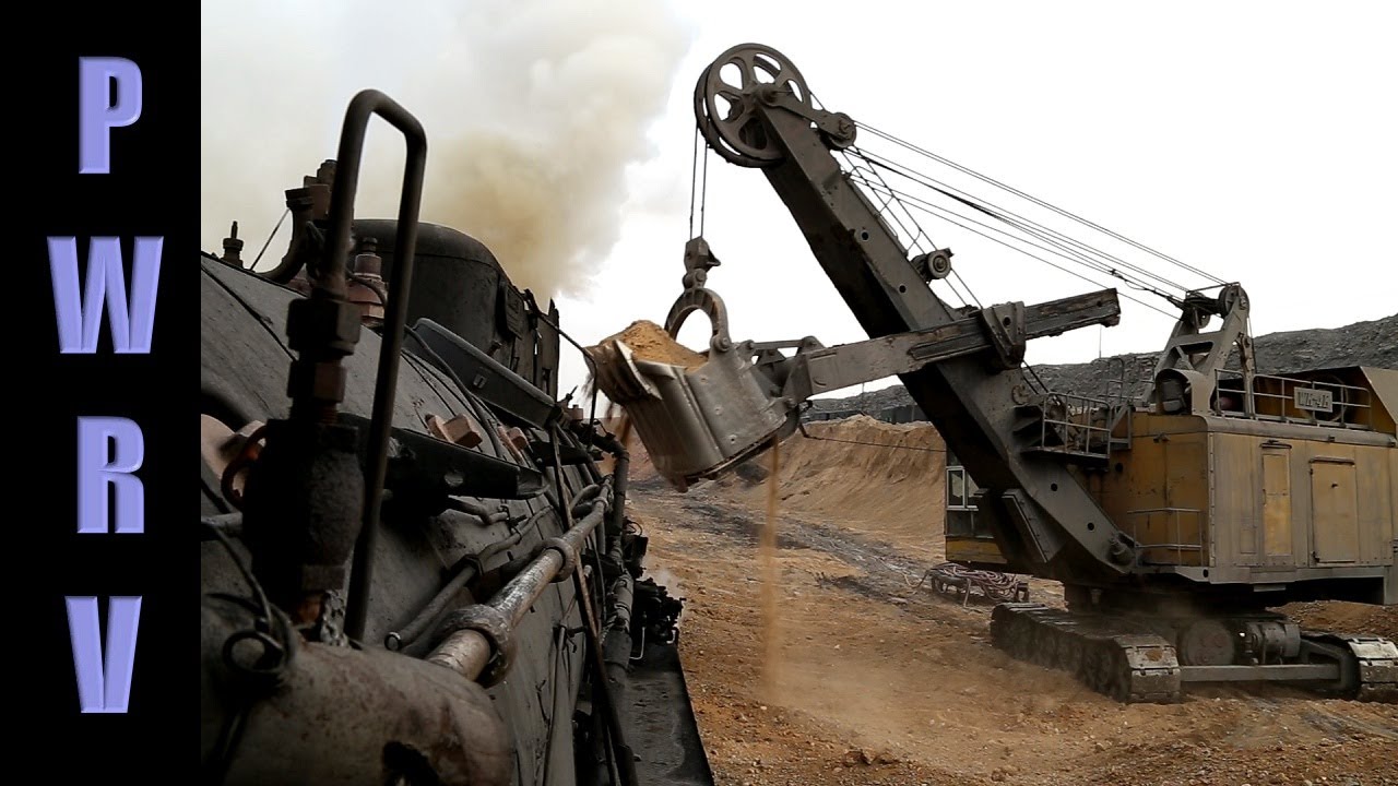 Chinese Railways - Footplate Ride On Sandaoling's JS8194 To The Coal Pit For a Load of Spoil &Return