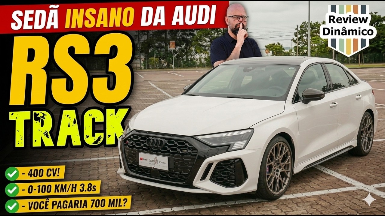 Audi RS3 Track: brutal ou exagero?