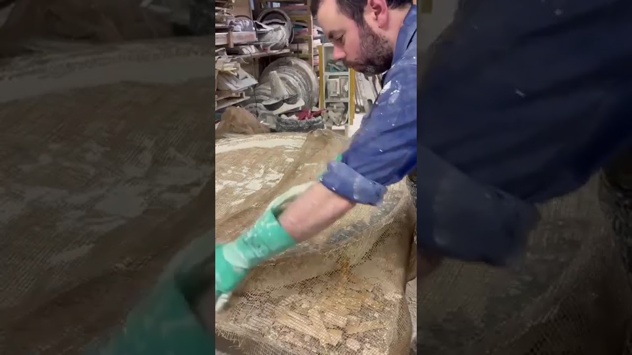 Longer video casting one of our Large Grape ceiling roses! Reveal to come next post.