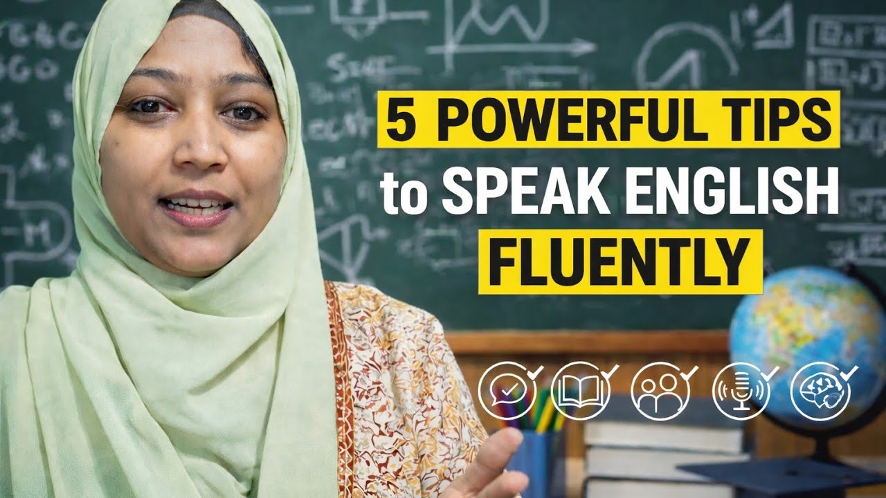 5 Powerful Tips to Speak English Fluently | Improve English Speaking #englishfluency