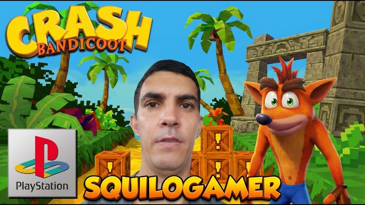 Crash Bandicoot 1 (Parte 1) | Até Zerar com todas as Caixas e Gemas Coletadas