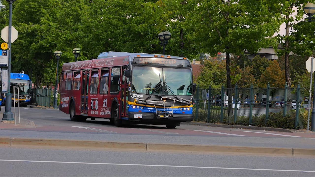 TransLink Bus Operations | Afternoon Rush Hour Service at Surrey Central Station