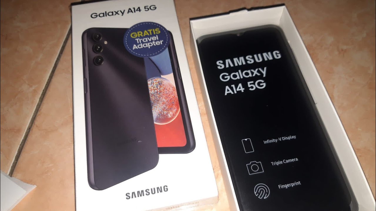 Unboxing Samsung Galaxy A14 5G Indonesia
