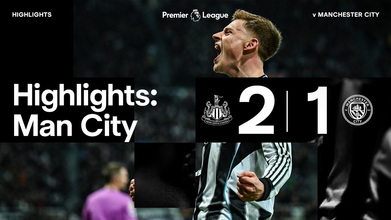 BARNES STRIKES TWICE! 🏹 Newcastle United 2 Manchester City 1 | Premier League Highlights
