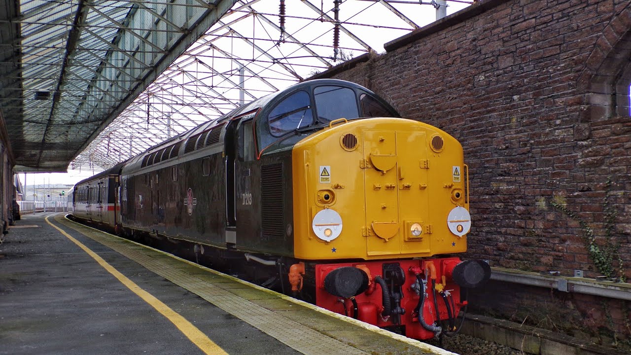 A morning at Penrith with Class 40 and Tangmere  24th February 2024