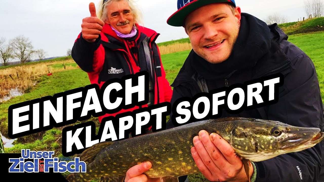 AN DER TREENE mit JÖRG OVENS: GANZ SIMPEL auf RAUBFISCH - Unser Ziel ist Fisch  - Angelschule