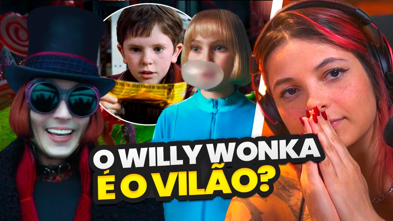 Por que o Willy wonka lembra o Michael jackson?