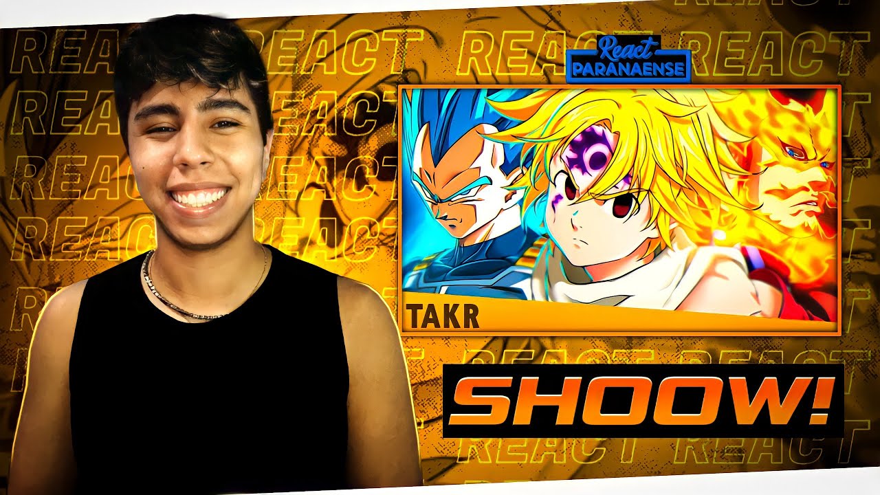REACT Rap do Endeavor, Vegeta, Meliodas e Sasuke - CICATRIZ | Takeru [Prod. 808 Ander]