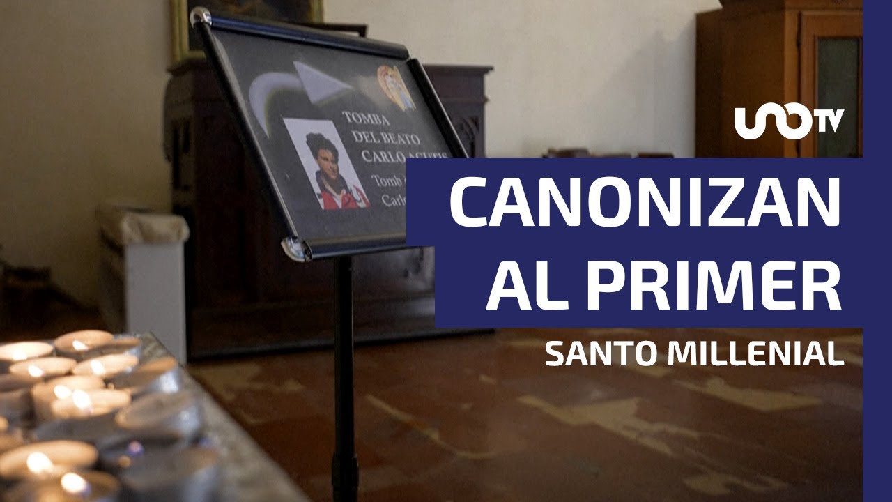 Carlo Acutis, un adolescente fallecido en 2006 fue canonizado por el Papa Le&oacute;n XIV en el Vaticano.