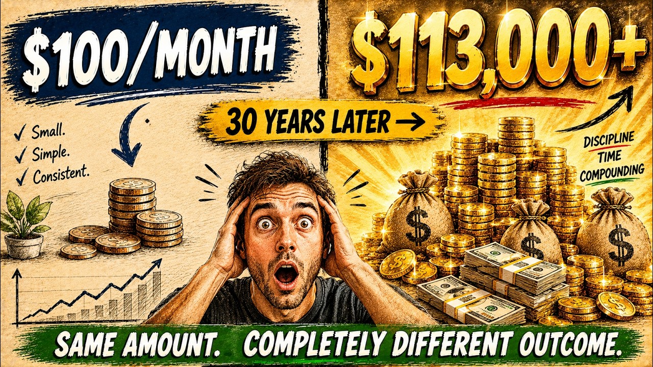 Invest $100/Month and See What Happens After 30 Years