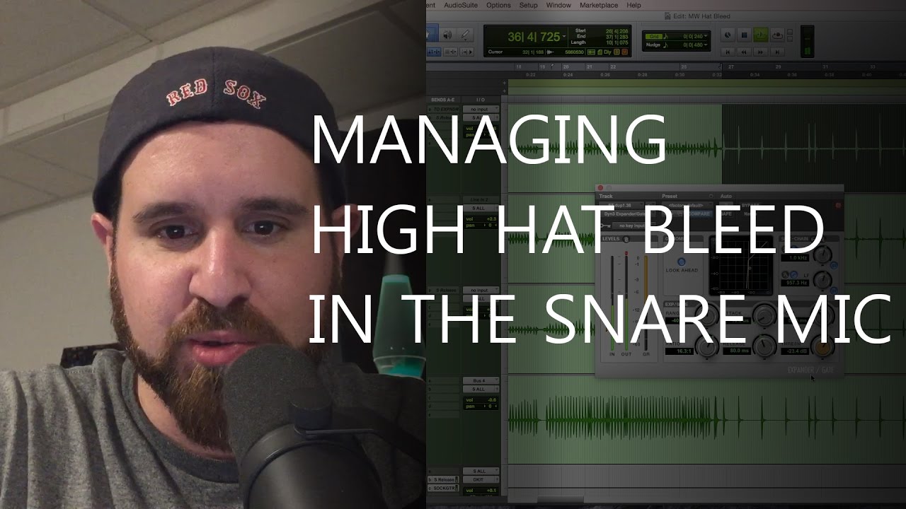 Managing High Hat Bleed In The Snare Drum - Mix Wednesday