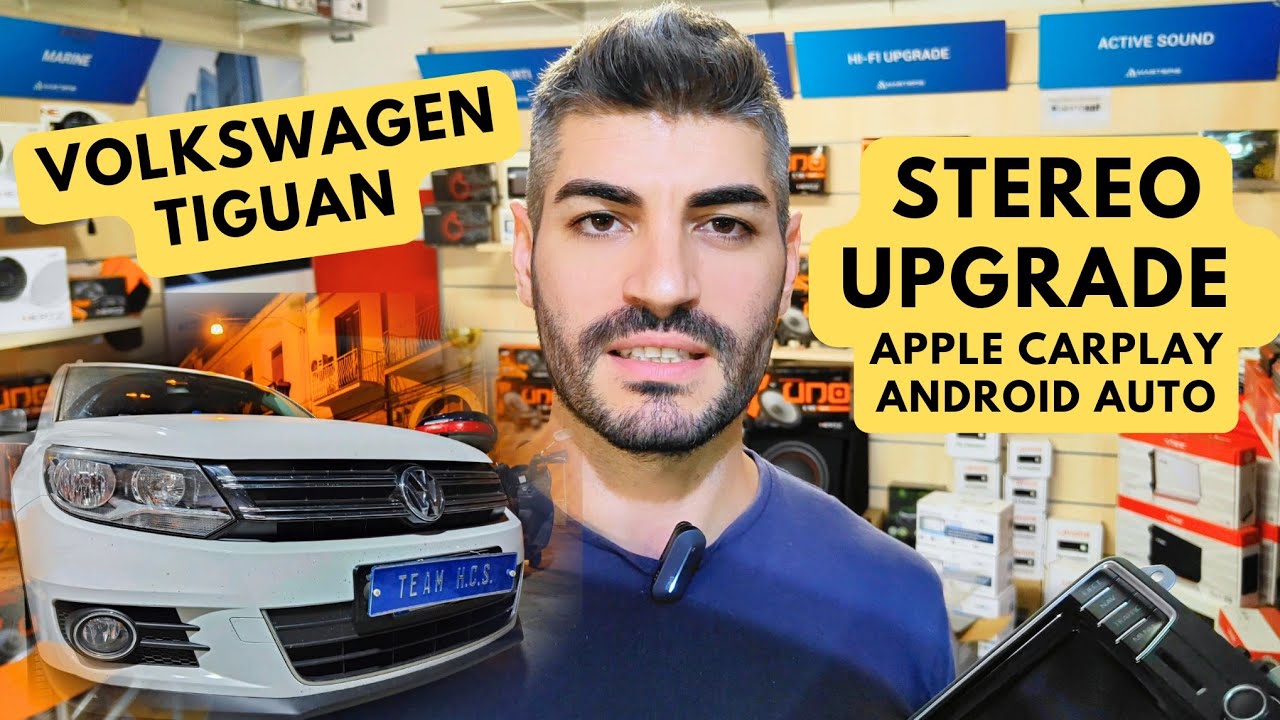 VOLKSWAGEN TIGUAN (5N) - RADIO UPGRADE CARPLAY ANDROID AUTO