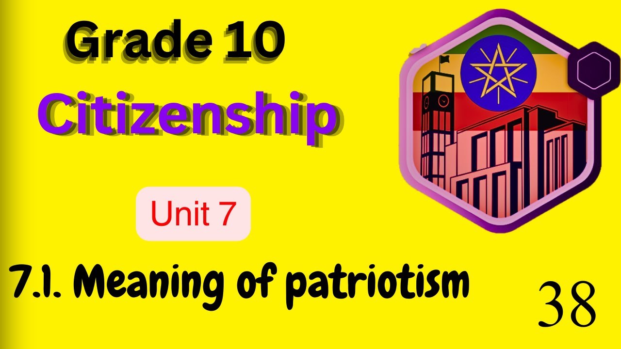 7.1. Patriotism