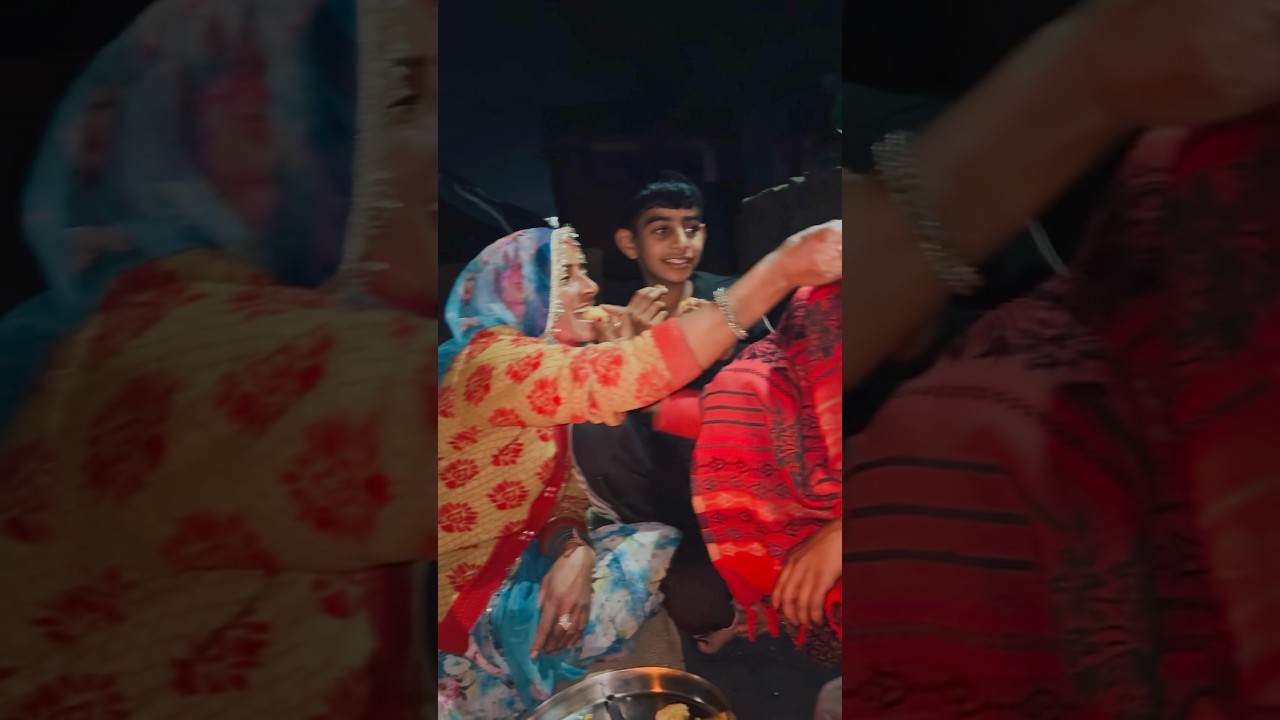 Ghar mai Khushi ka mahol 