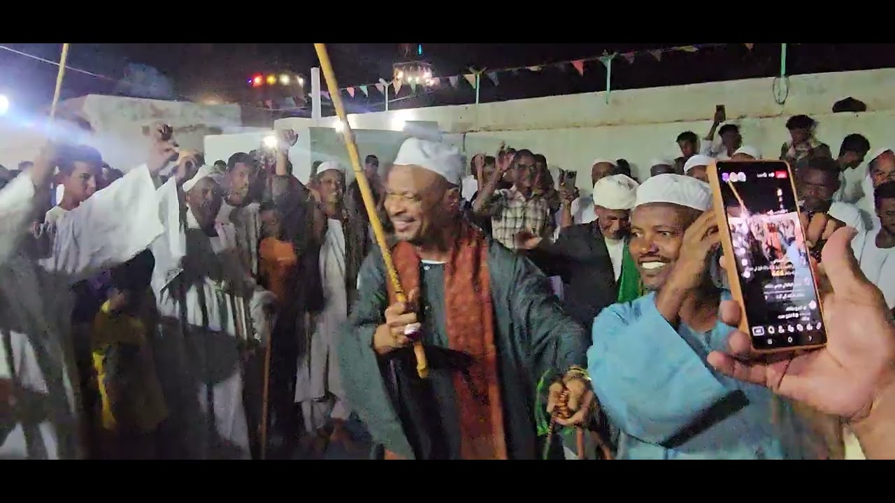 لامتين يا النبي العتاق المادح الرايع محمد عمر الحوري والمجموعة ليلة أولاد الطيب خالد التكني 