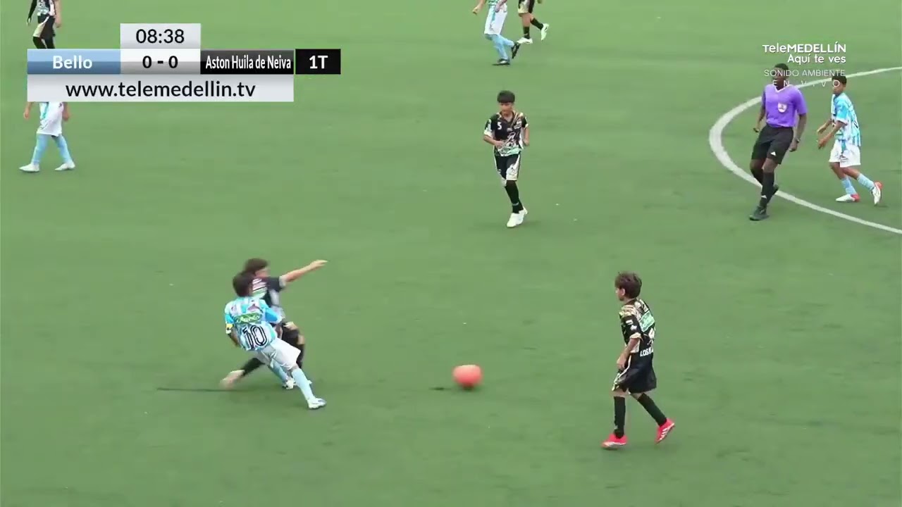 C.S.D Aston Huila vs Inder Bello #futbol #babyfútbol CREDITOS #telemedellin 
