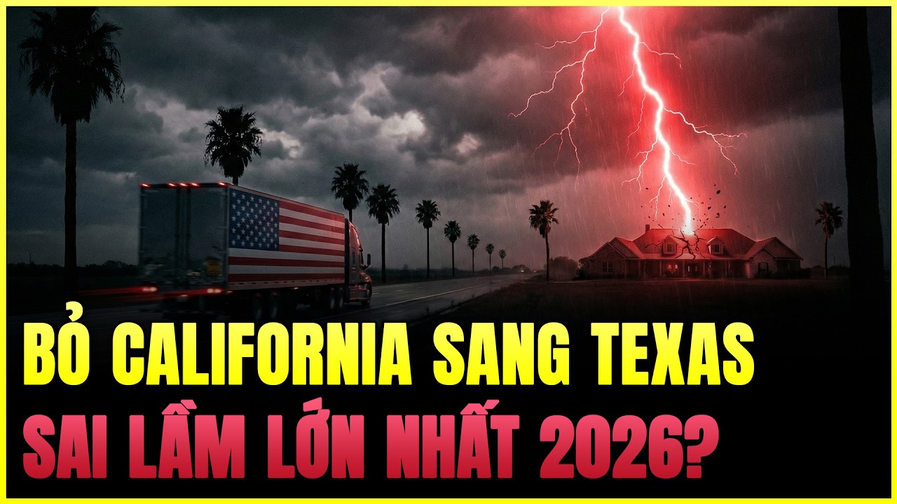 Bỏ California Sang Texas: Sai Lầm Lớn Nhất Của Người Đến Sau