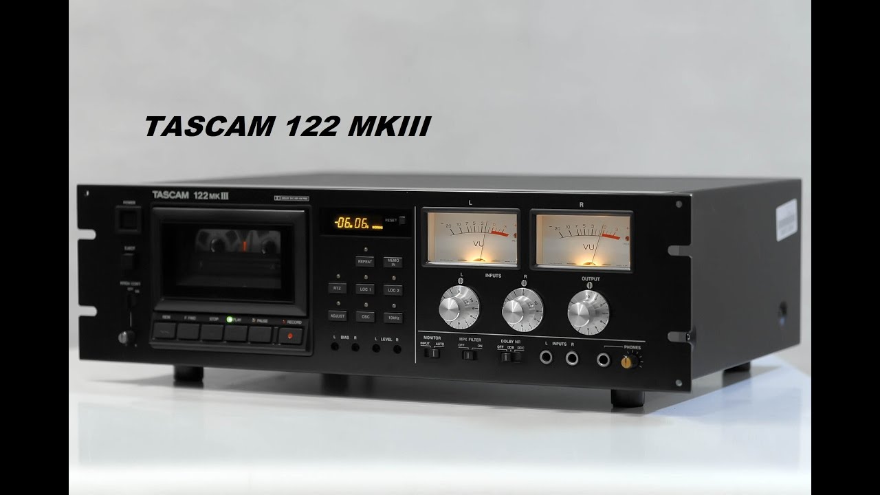 Кассетная дека TASCAM 122 MKIII.