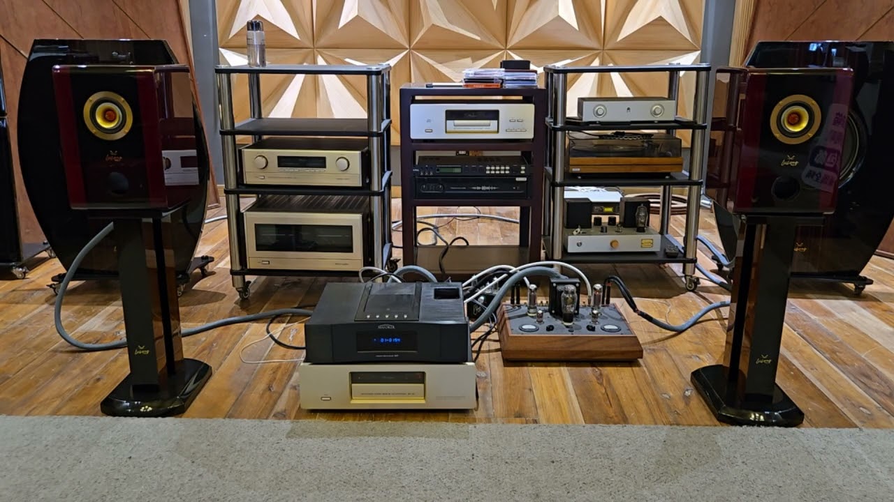 Lii Song Amber C-4 Full Range Speakers Demo - Delta Blues