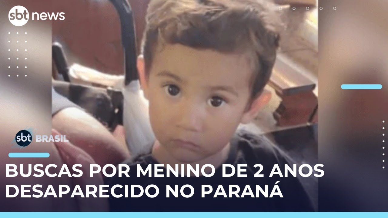 Menino de 2 anos desaparece em Tibagi (PR) e família pede ajuda | #SBTBrasil