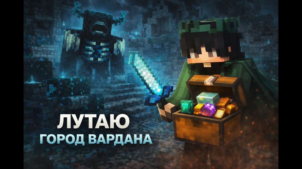 Самый опасный лут — город Вардана | Minecraft Hardcore