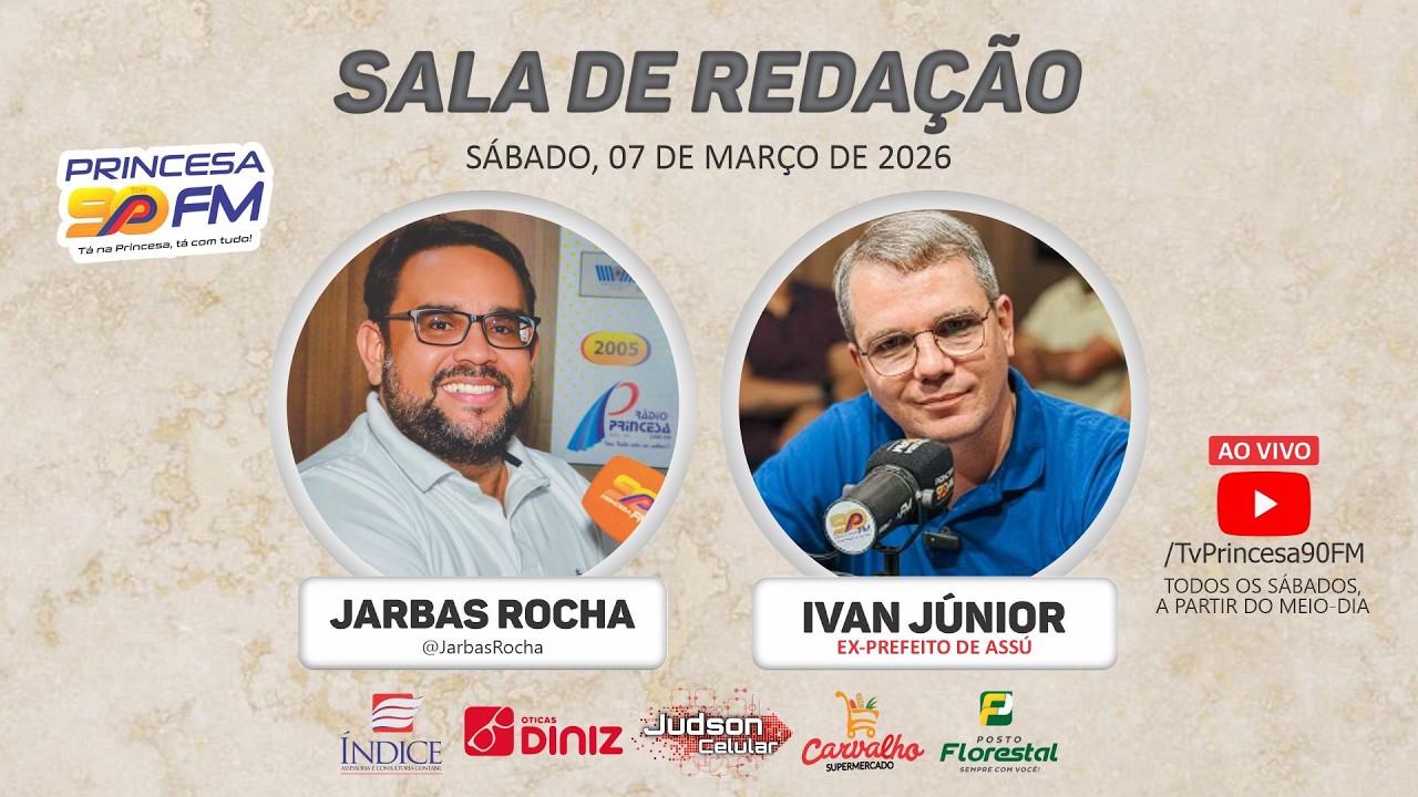 PROGRAMA SALA DE REDAÇÃO - 07.03.2026