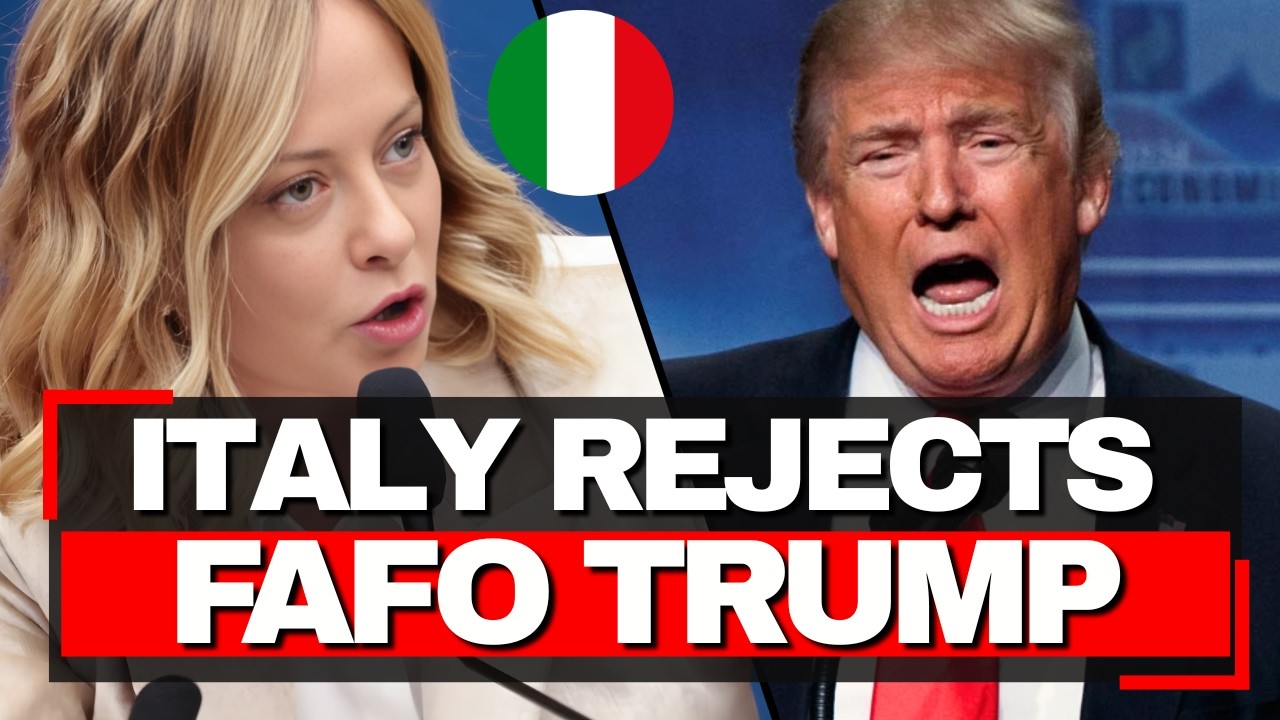Italy Says NO to Trump: Meloni Refuses Iran War, Compares USA to Putin's Invasion