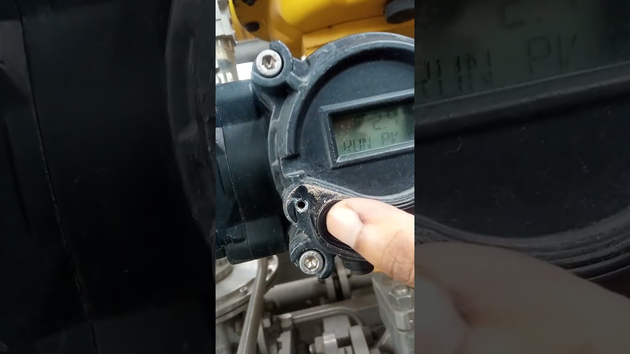 Rotork YT3400 Positioner Hand Calibration