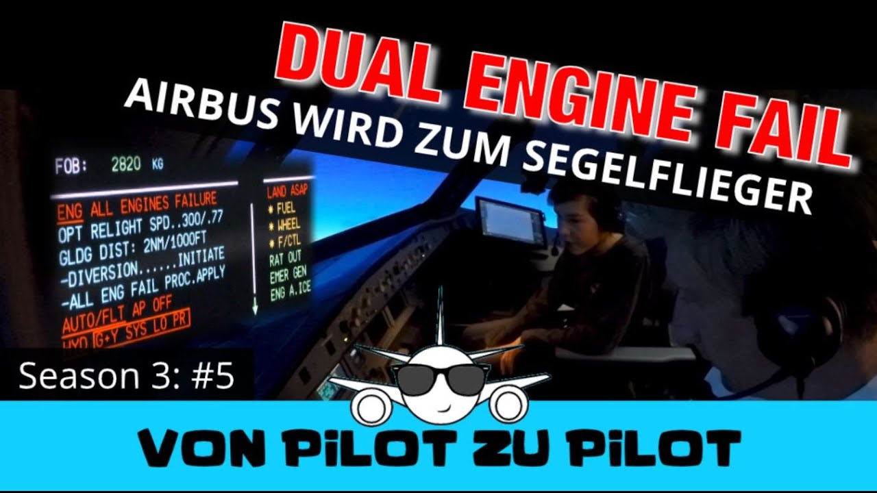 Dual Engine Failure! Greetz from Sully! AIRBUS A320, AVIATION NERDS - 