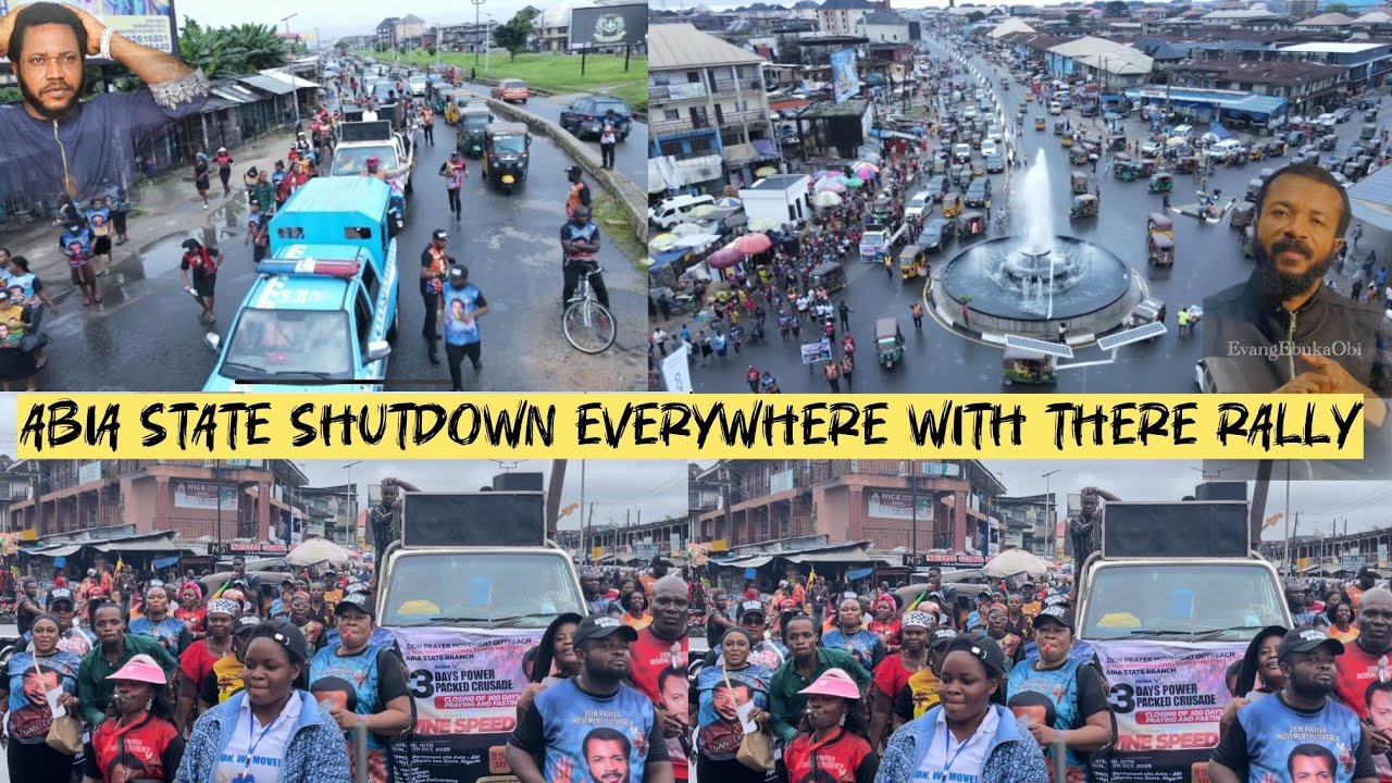 ABIA DID IT AGAING-RECORD BREAKERS,RALLY SHUTDOWN FOR THE CLOSSING OF 100 DAYS 10-12 IN NGOR OKPALA