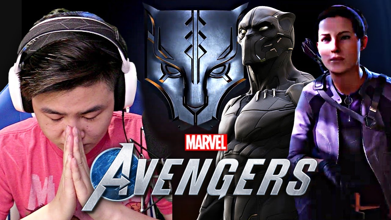 Marvel's Avengers - Black Panther & Kate Bishop Reveal Trailer!! [REACTION]