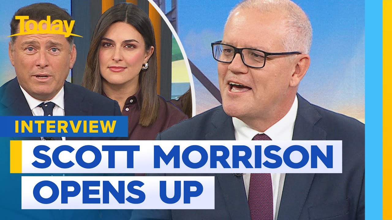 Scott Morrison opens up on struggles with mental health in new book | Today Show Australia