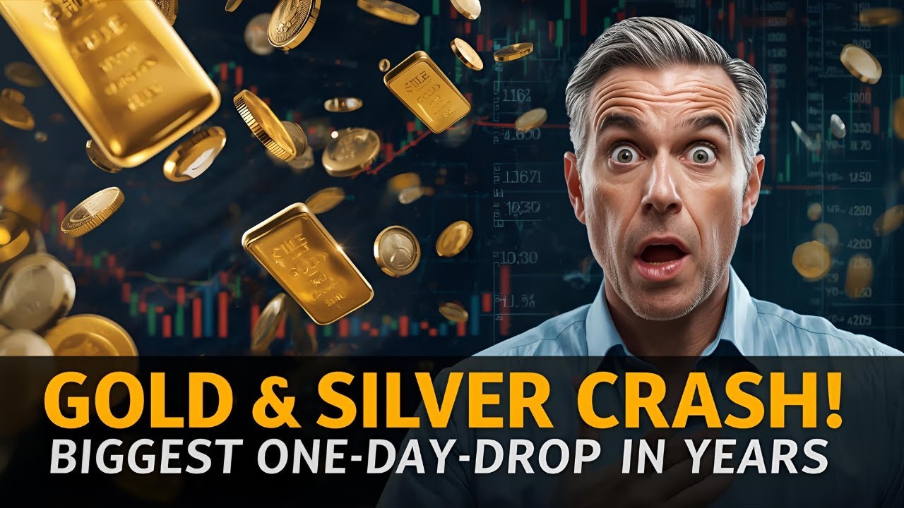 Gold & Silver Crash October 21, 2025 | Biggest One-Day Precious Metals Drop in Years