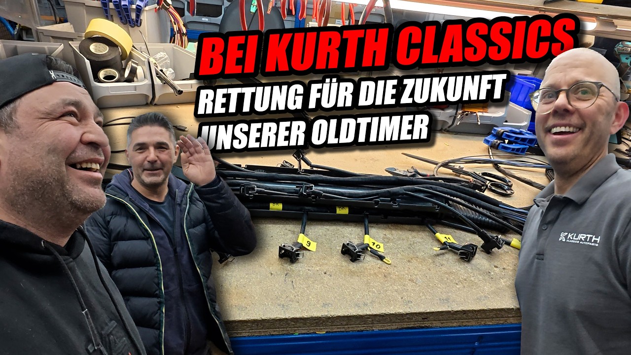 Bei Kurth Classics mit Rafael – Rettung für die Zukunft unserer Oldtimer
