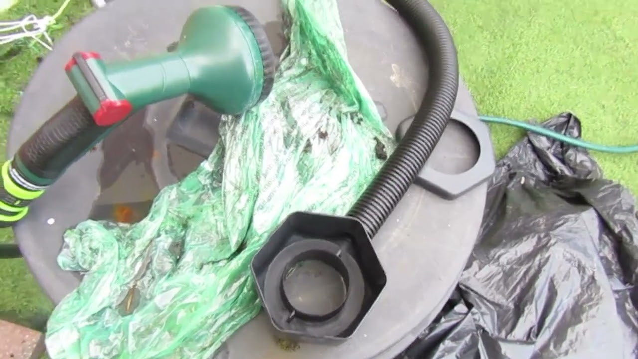 Water butt installation from start to finish for organic growing using rainwater instead of tapwater