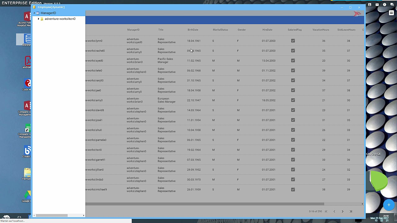 09   Hierarchical database model