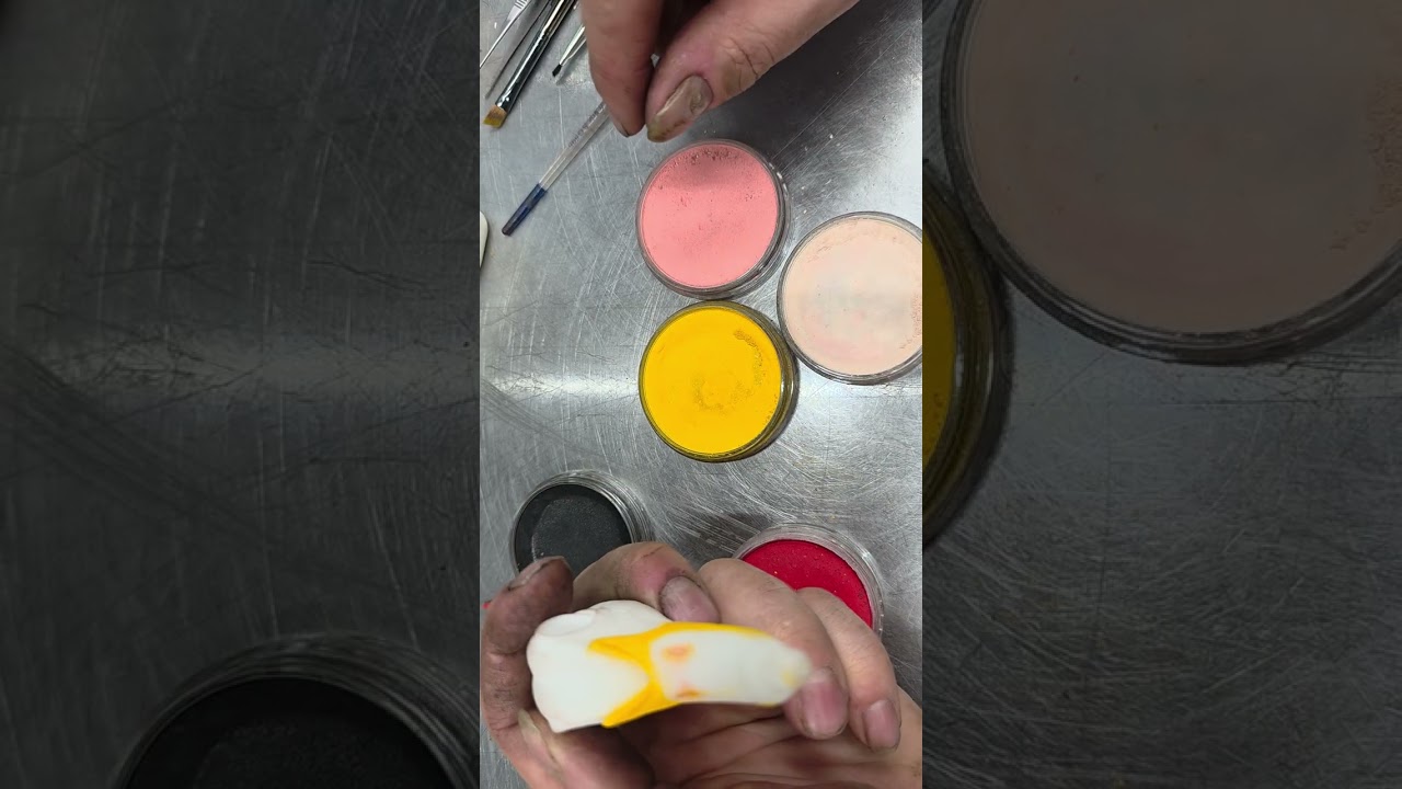 Evolution Series Duck Heads Introduction. Painting a Wood Duck head with Pan Pastels
