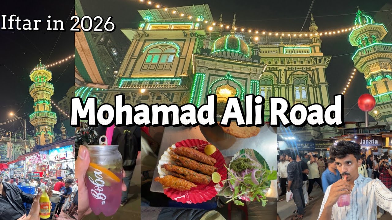 Mohamad Ali Road Mumbai Night Food Tour | Ramzan Special Street Food 🔥