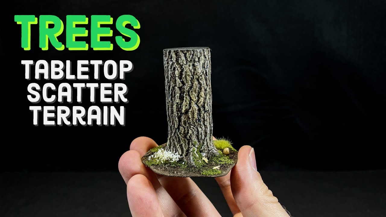 Scatter Terrain Trees - What You See is Not What I Started With