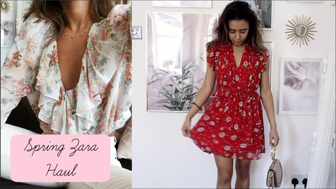 SPRING ZARA HAUL & TRY ON